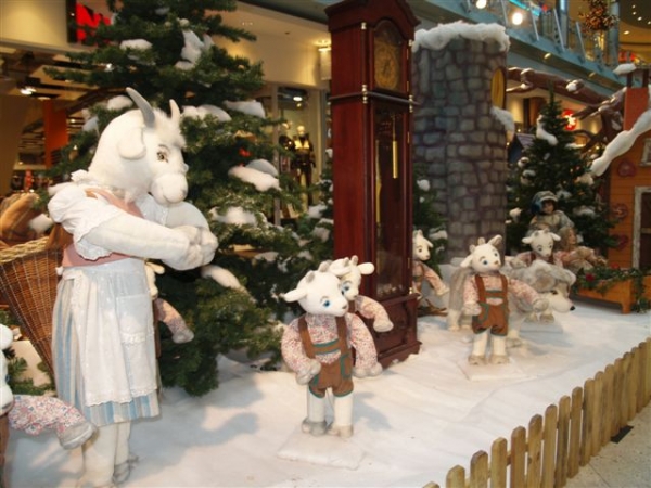 Märchenhafte Weihnachten im City Carre in Magdeburg 2008