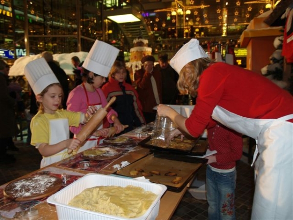 Weihnachtsbäckerei in der Kaiserpassage in Worms 2008
