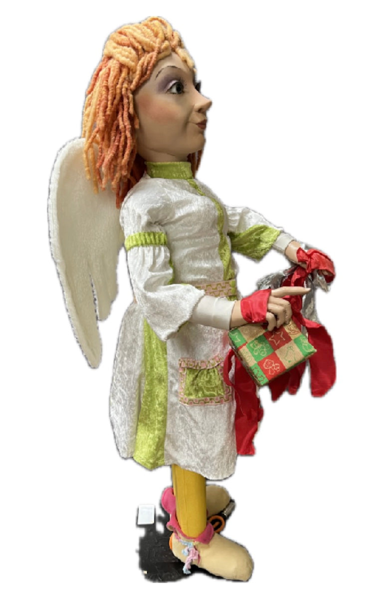 Engel 100 cm mit Geschenkpaketen