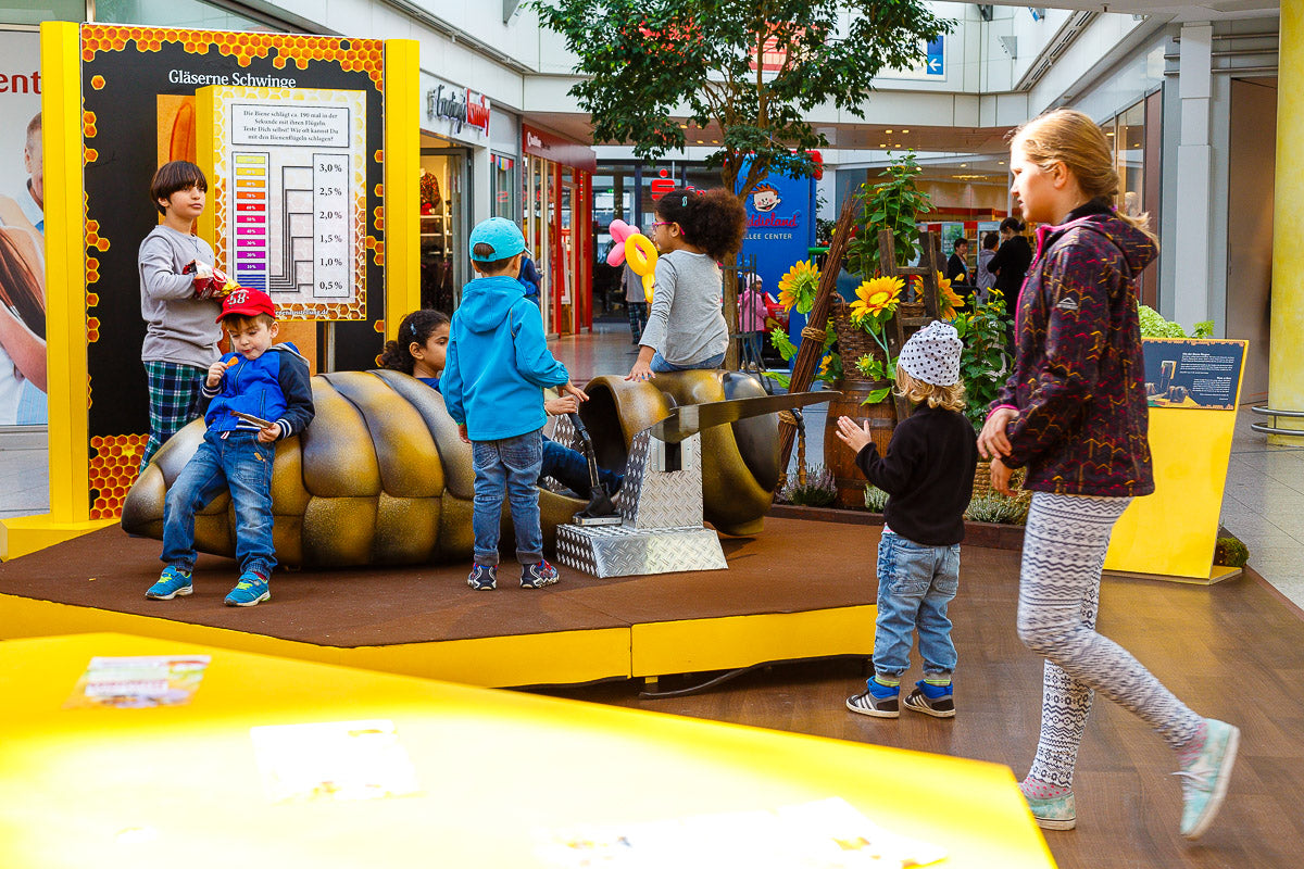 Die Ruderbiene Kraftmessgerät