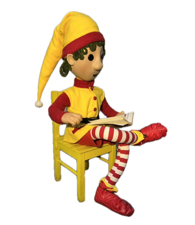 Knopfaugenelf mit Rezeptbuch (Weihnachtsbäckerei)