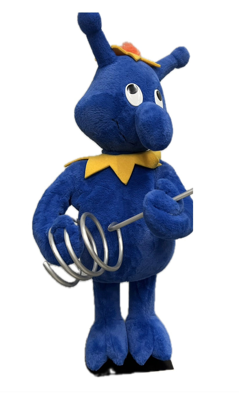 Marsianer mit einer Metallfeder