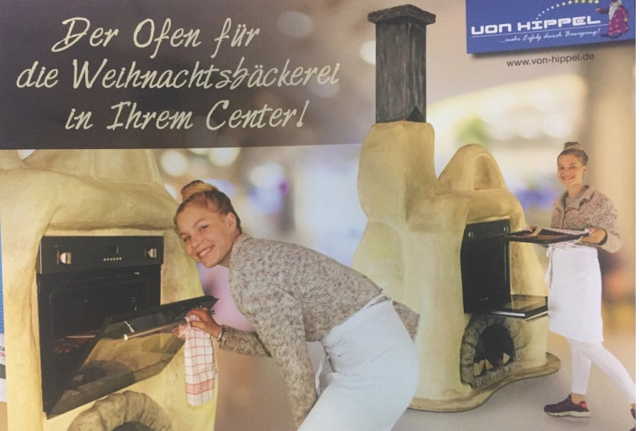 Ofen Weihnachtsbäckerei