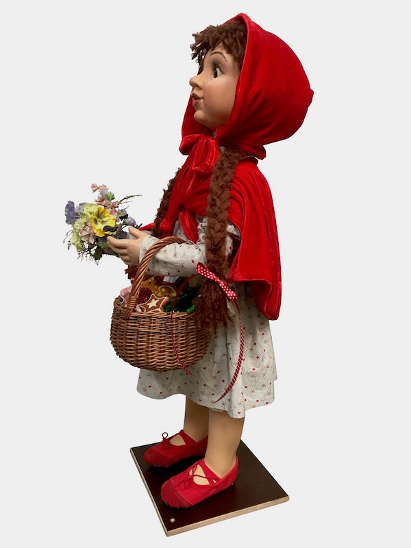 Rotkäppchen 75 cm mit Bewegung