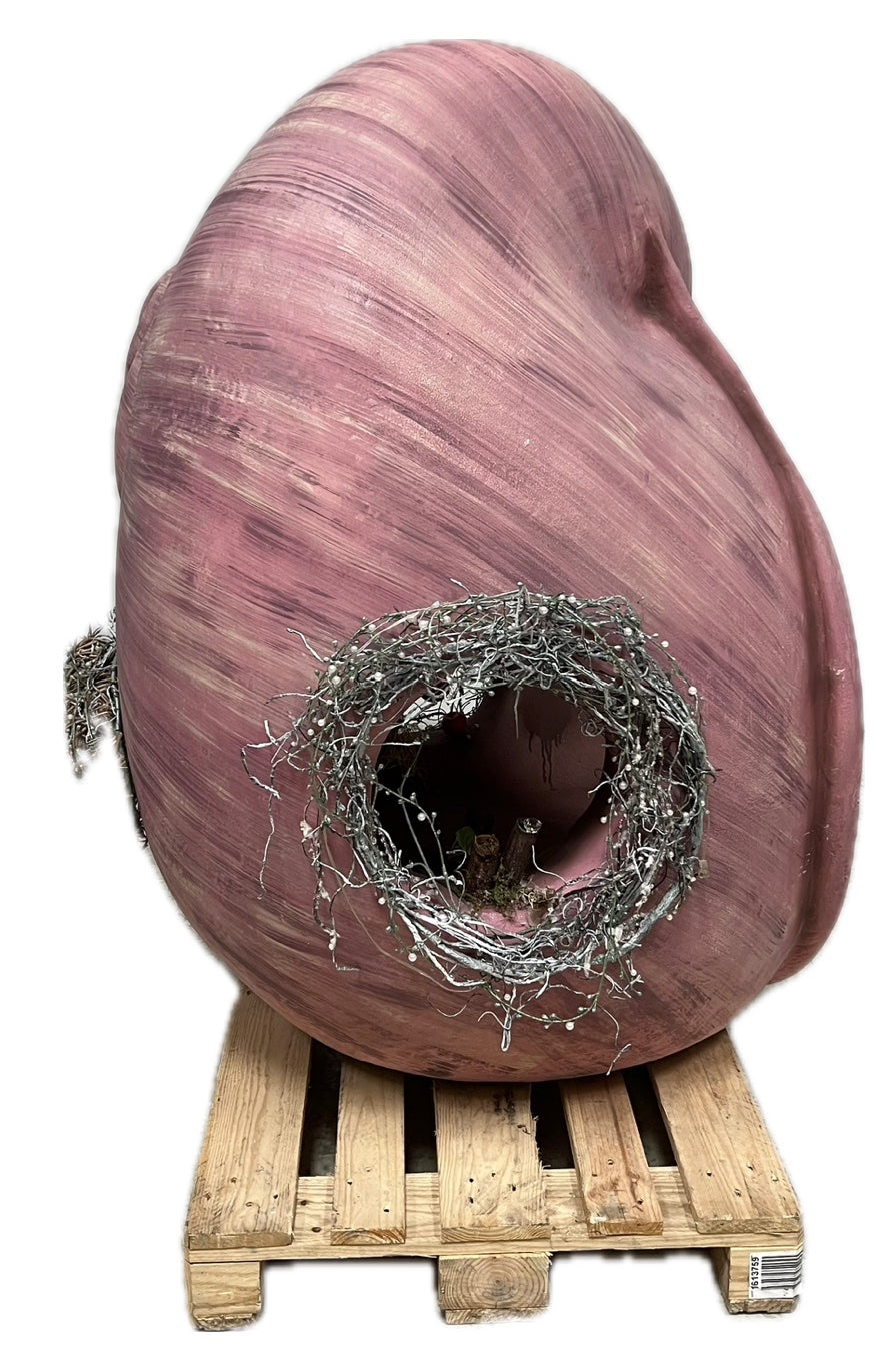 Schneckenhaus rosa 160 cm