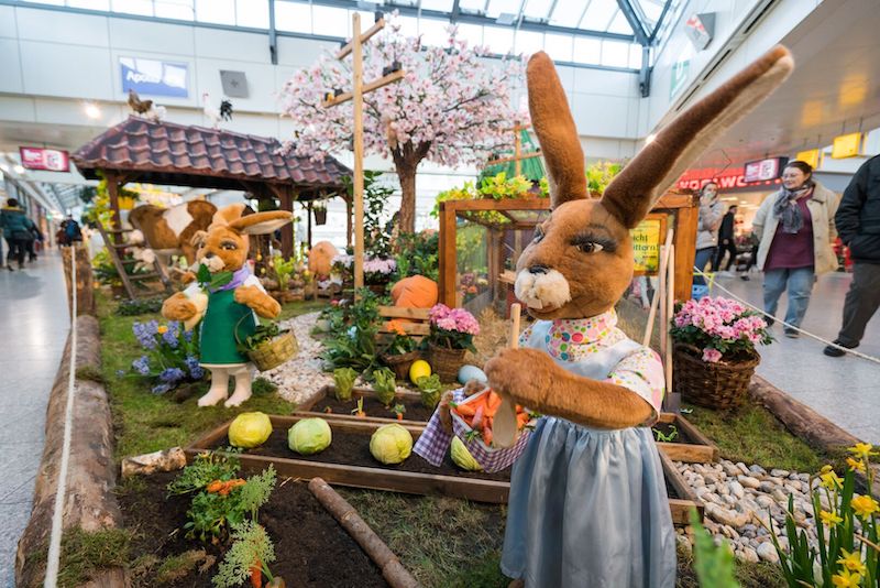 Osterfiguren und Frühlingsthemen