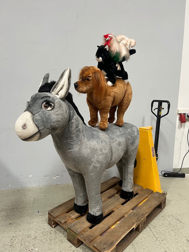 Bremer Stadtmusikanten unbewegliche Figurengruppe