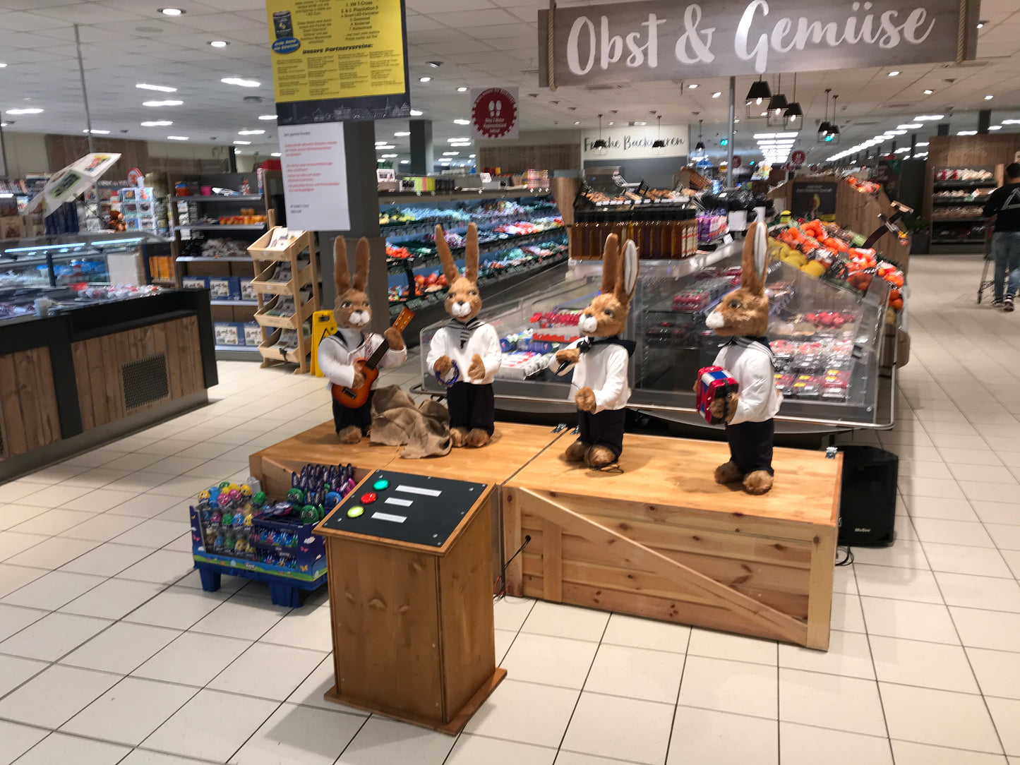 Singende musizierende Hasen "Chanty Hasen"