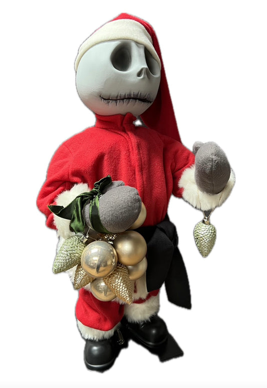 Der traurige Jack klaut Weihnachtschmuck