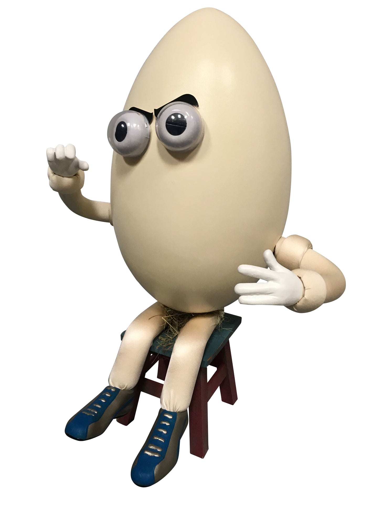 Ei-Osterei auf Hocker