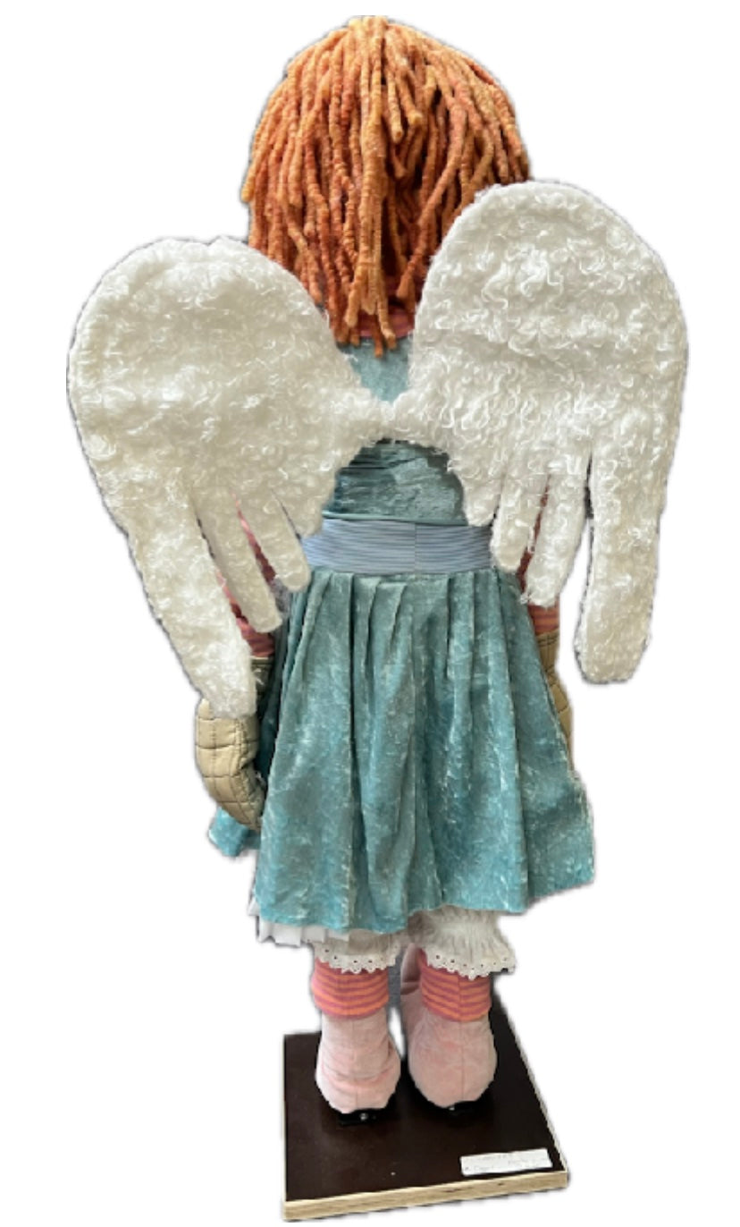 Engel zartblau 100 cm