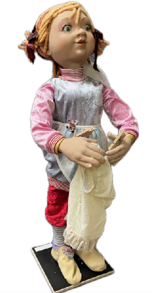 Engel 100 cm mit Wäschestück