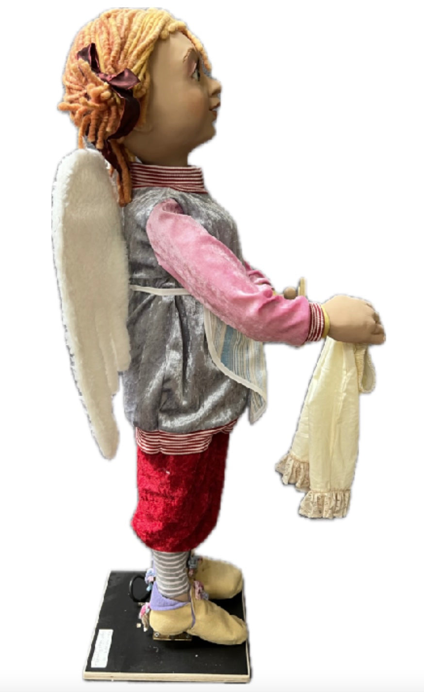 Engel 100 cm mit Wäschestück