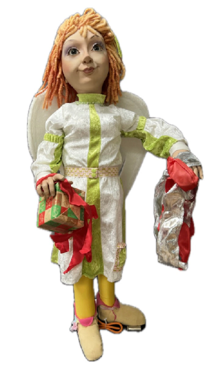 Engel 100 cm mit Geschenkpaketen