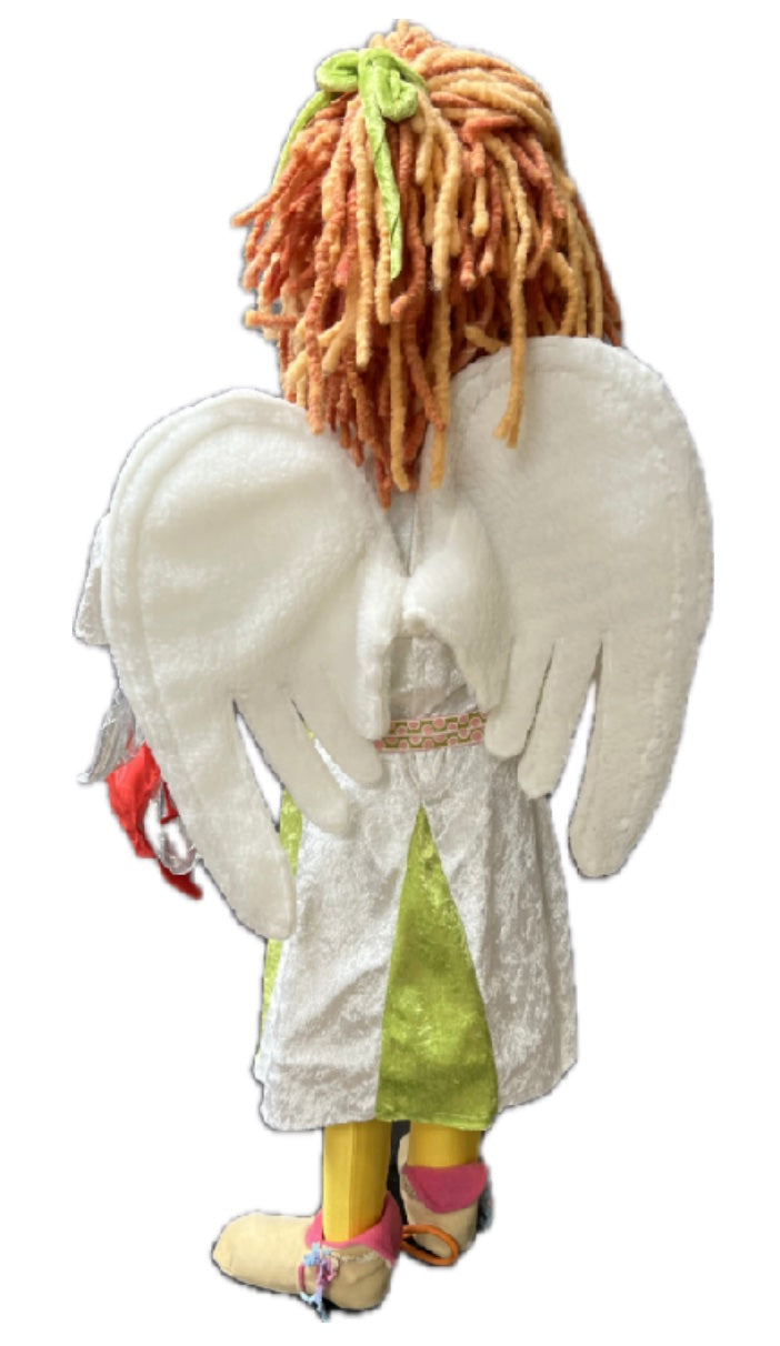 Engel 100 cm mit Geschenkpaketen