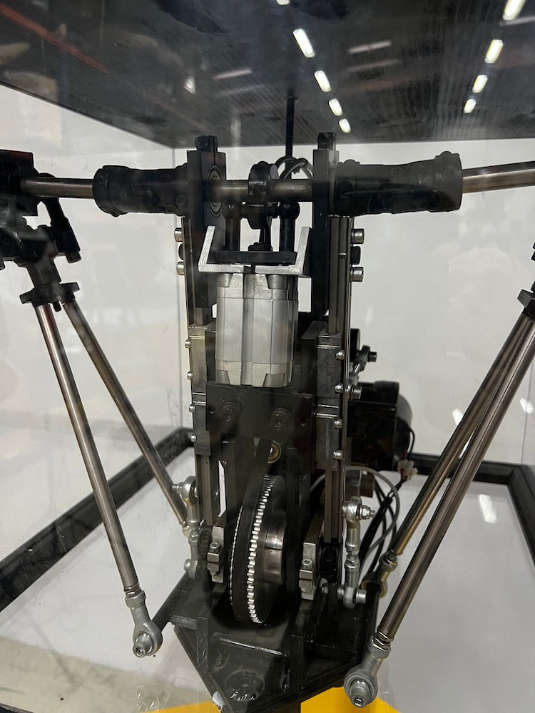 Flügelschlagmechanik ein Element der Bienenausstellung