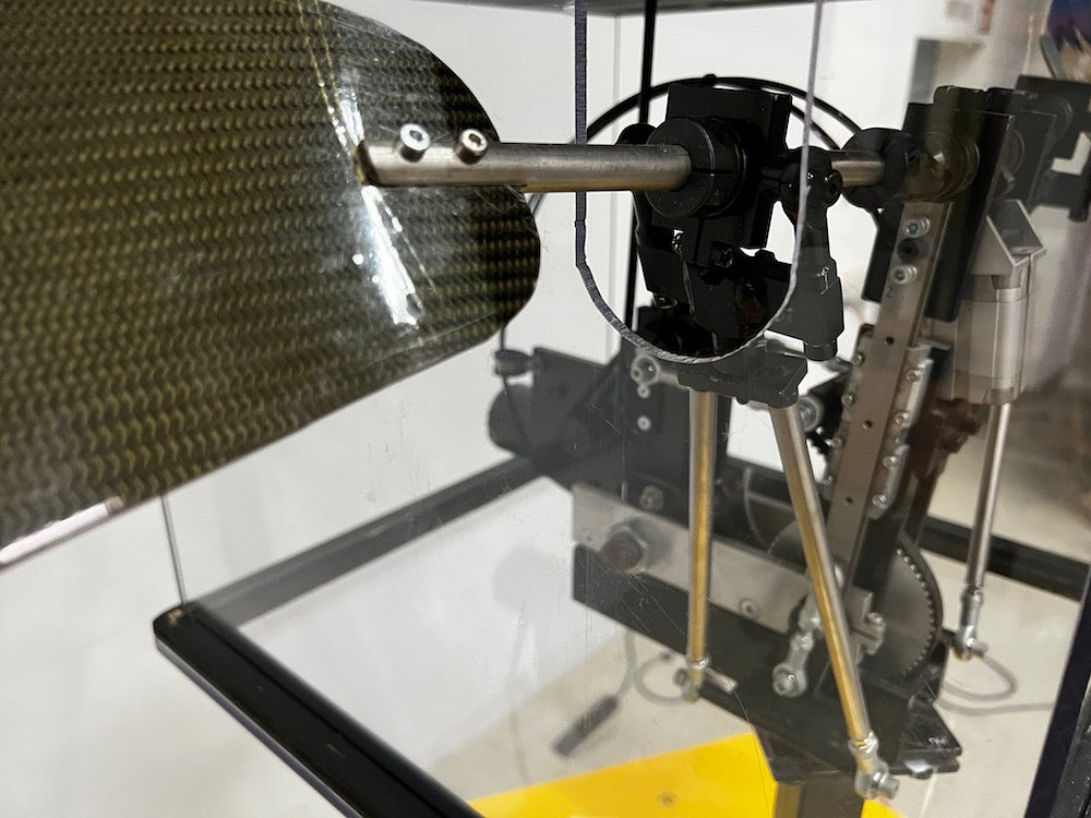 Flügelschlagmechanik ein Element der Bienenausstellung