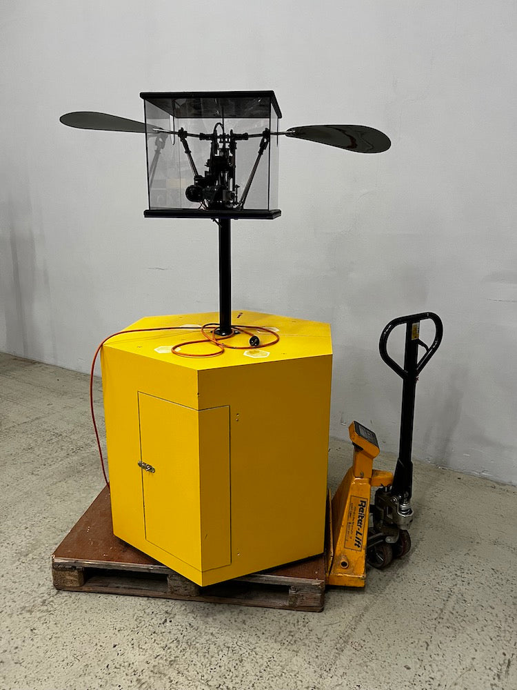 Flügelschlagmechanik ein Element der Bienenausstellung