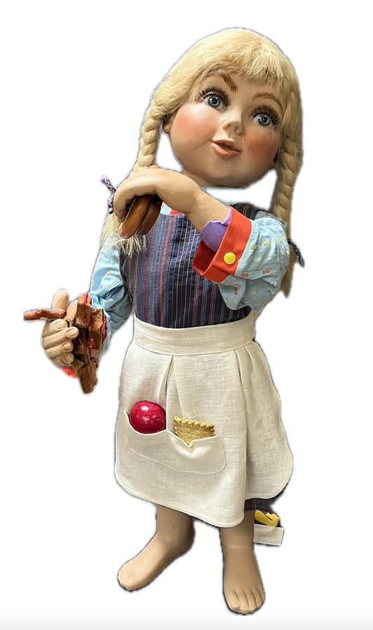 Gretel-Märchenfigur aus dem Märchen "Hänsel und Gretel"