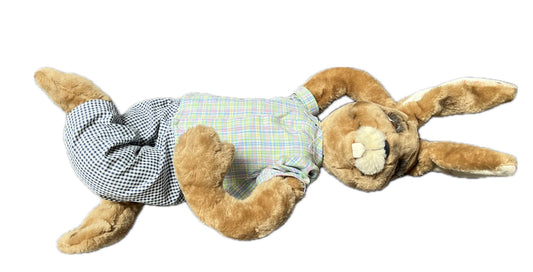 Hase unbeweglich liegend