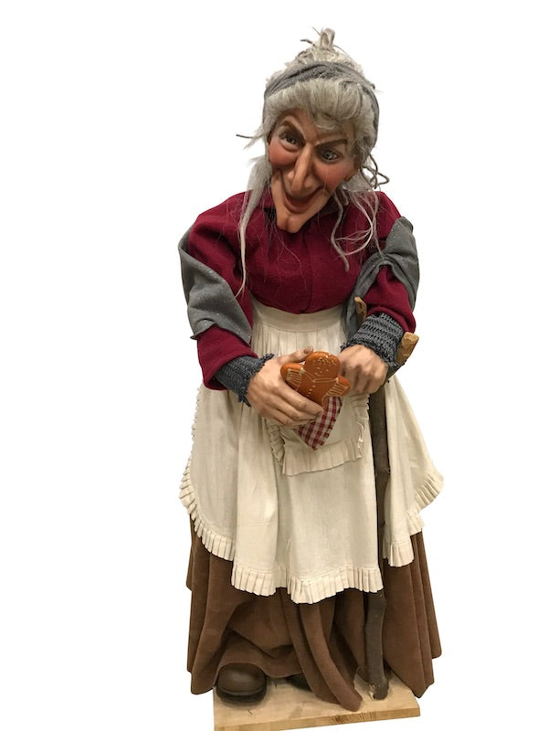 Hexe mit Lebkuchen
