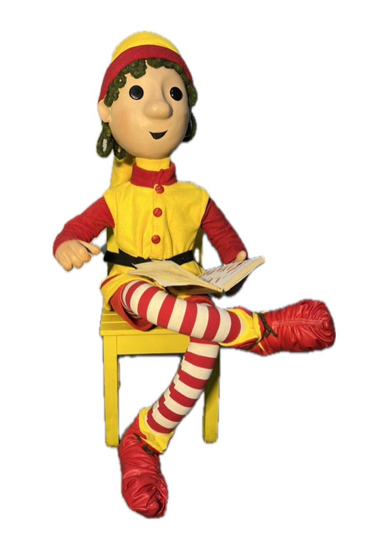 Knopfaugenelf mit Rezeptbuch (Weihnachtsbäckerei)