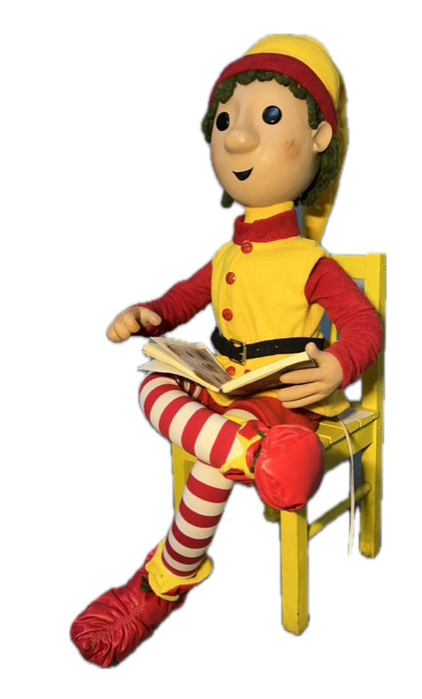 Knopfaugenelf mit Rezeptbuch (Weihnachtsbäckerei)