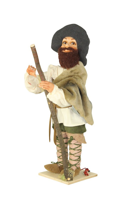 Hirte-Krippenfigur 110 cm mit Bewegung