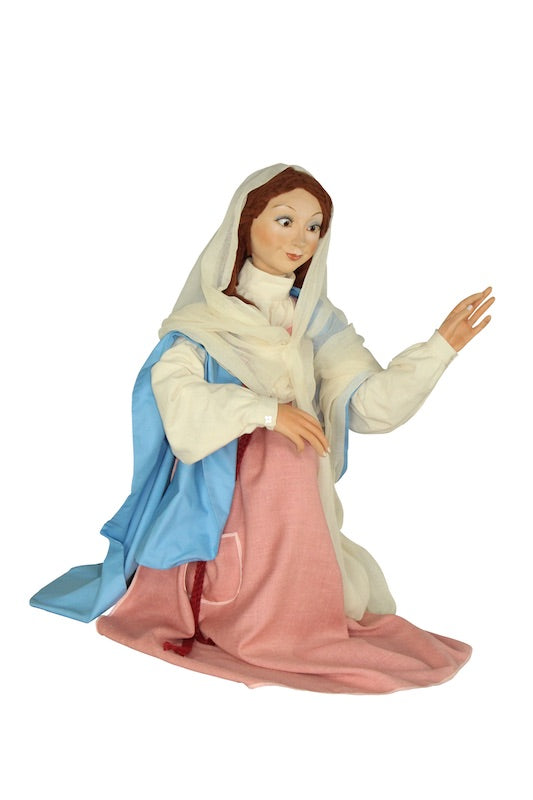 Krippenfigur Maria 110 cm mit Bewegung
