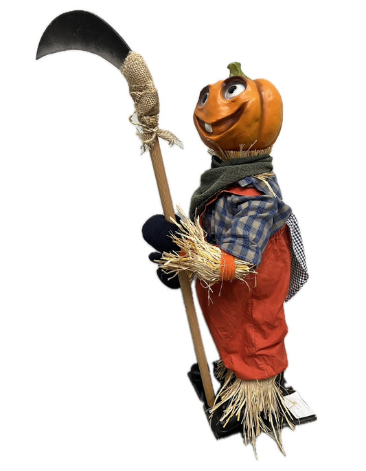 Kürbismann mit Sense