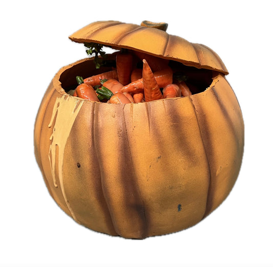 Kürbis mit Möhrensuppe