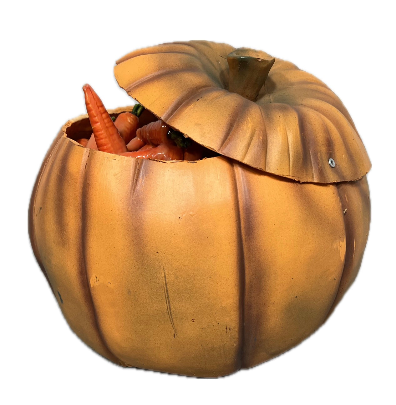 Kürbis mit Möhrensuppe