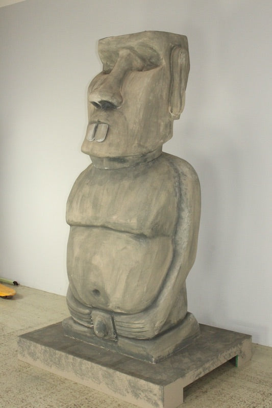 Moai Figur Osterinsel Skulptur 300 cm (Rapa Nui2)