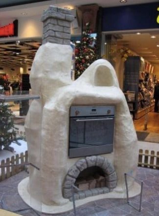 Ofen Weihnachtsbäckerei