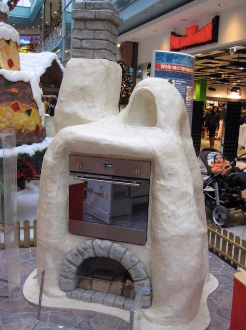 Ofen Weihnachtsbäckerei