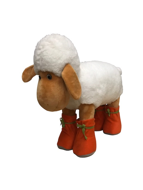 Schaf auf 4 Beinen stehend im Comic Style