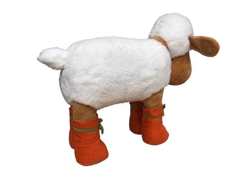 Schaf auf 4 Beinen stehend im Comic Style