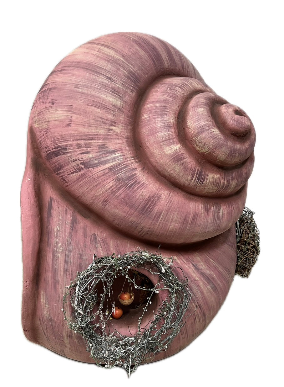 Schneckenhaus rosa 160 cm