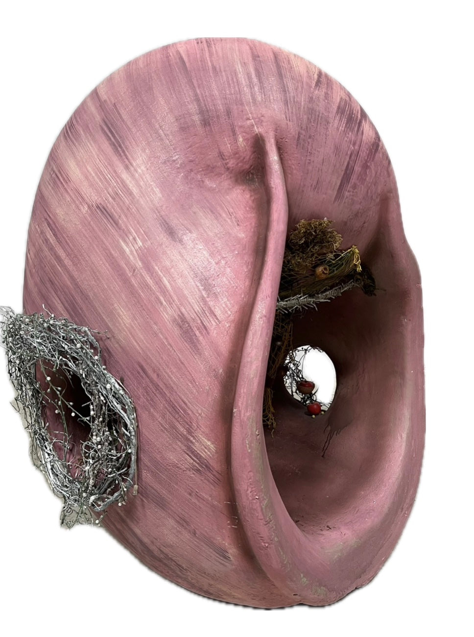 Schneckenhaus rosa 160 cm