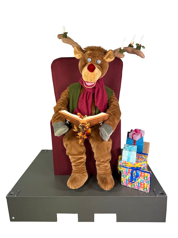 Sesselanimateur Onkel Rudi das sprechende Rentier