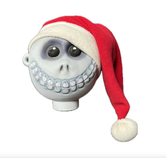 Tauschkopf grinsender Jack mit Santa Mütze